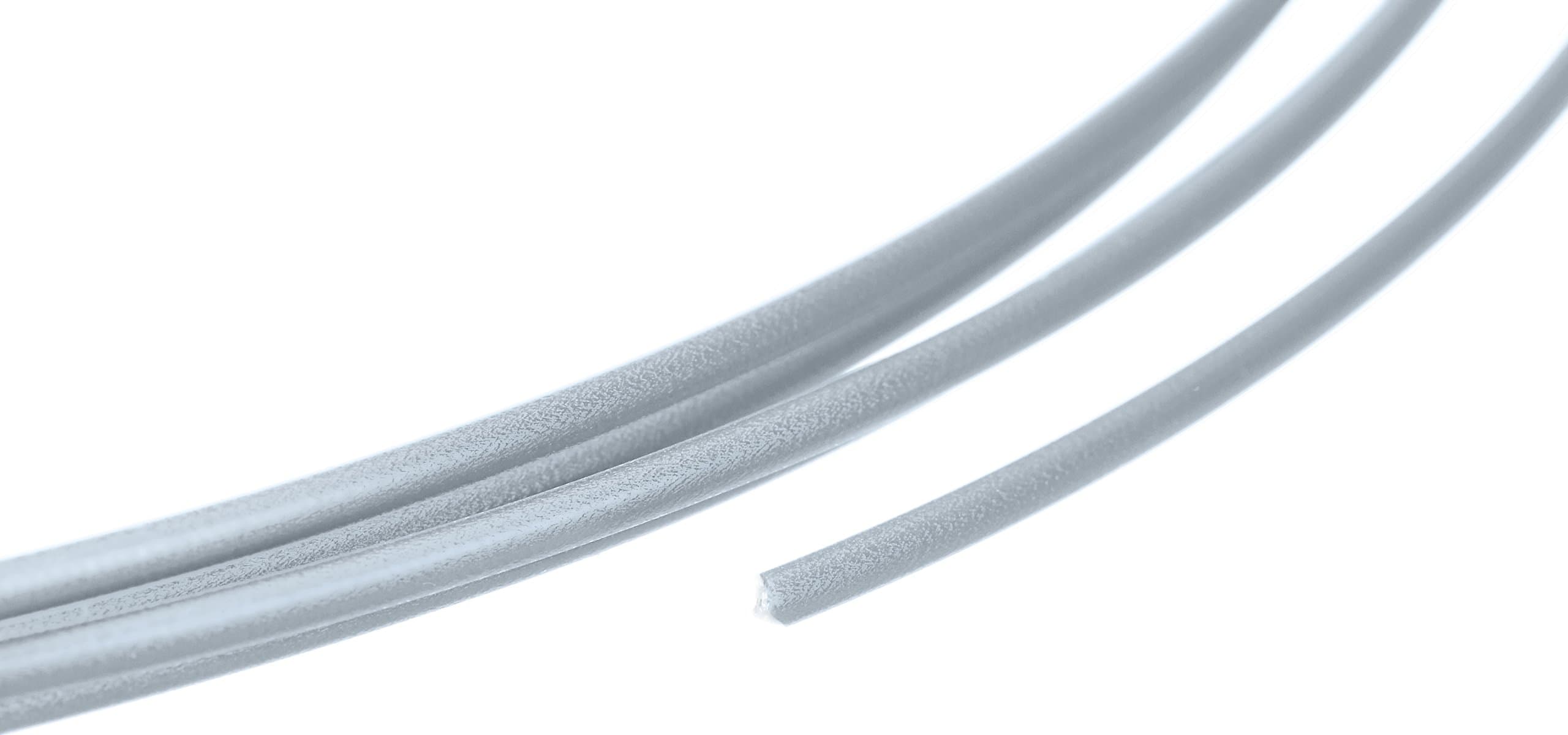 AmazonBasics PETG 3D Printer Filament, 1.75mm, Gray, 1 kg Spool