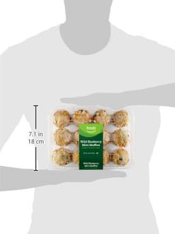 Fresh Brand – Wild Blueberry Mini Muffins, 10.3 oz (12 ct)