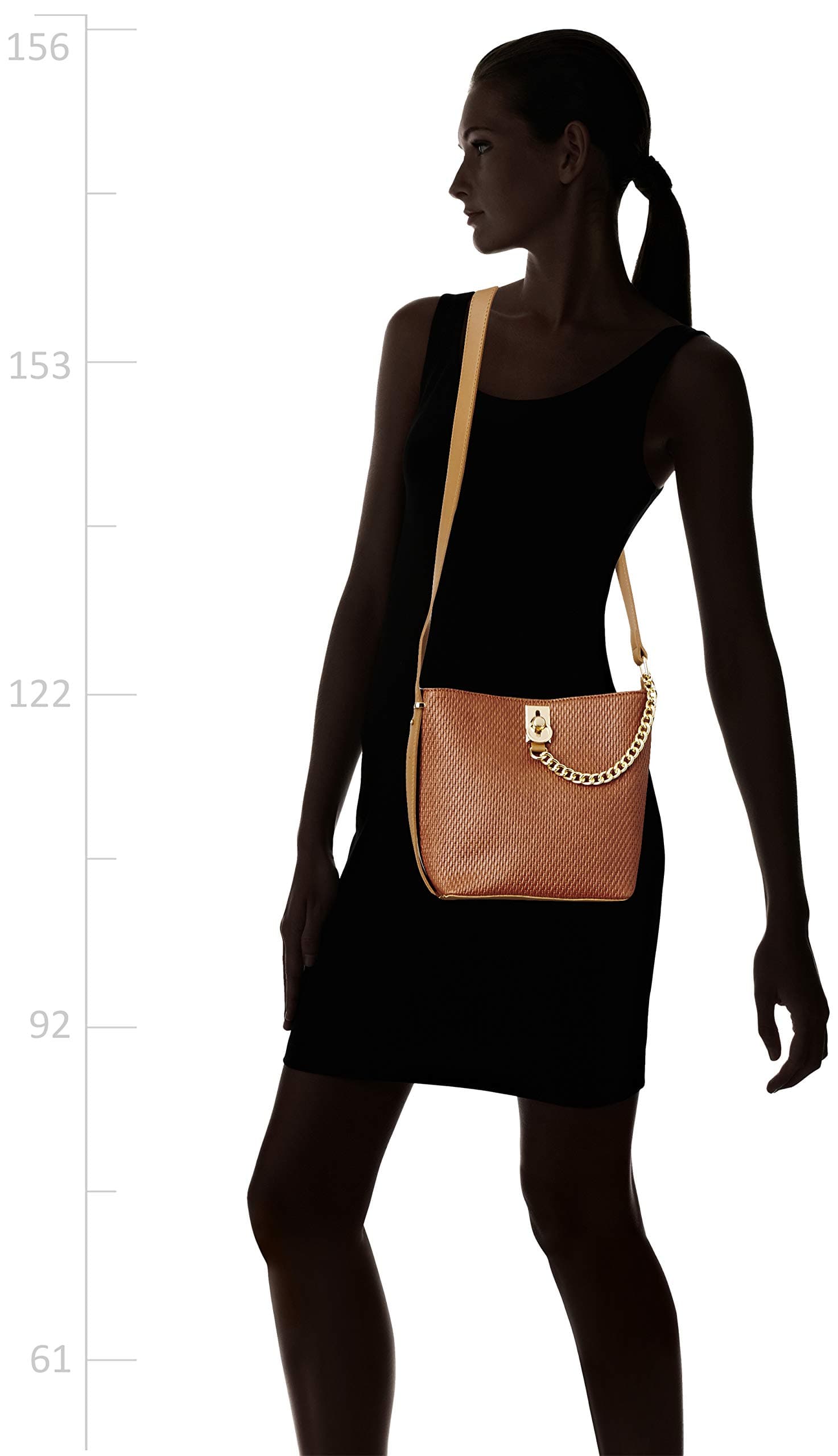 Flavia Women's Handbag (Brown)