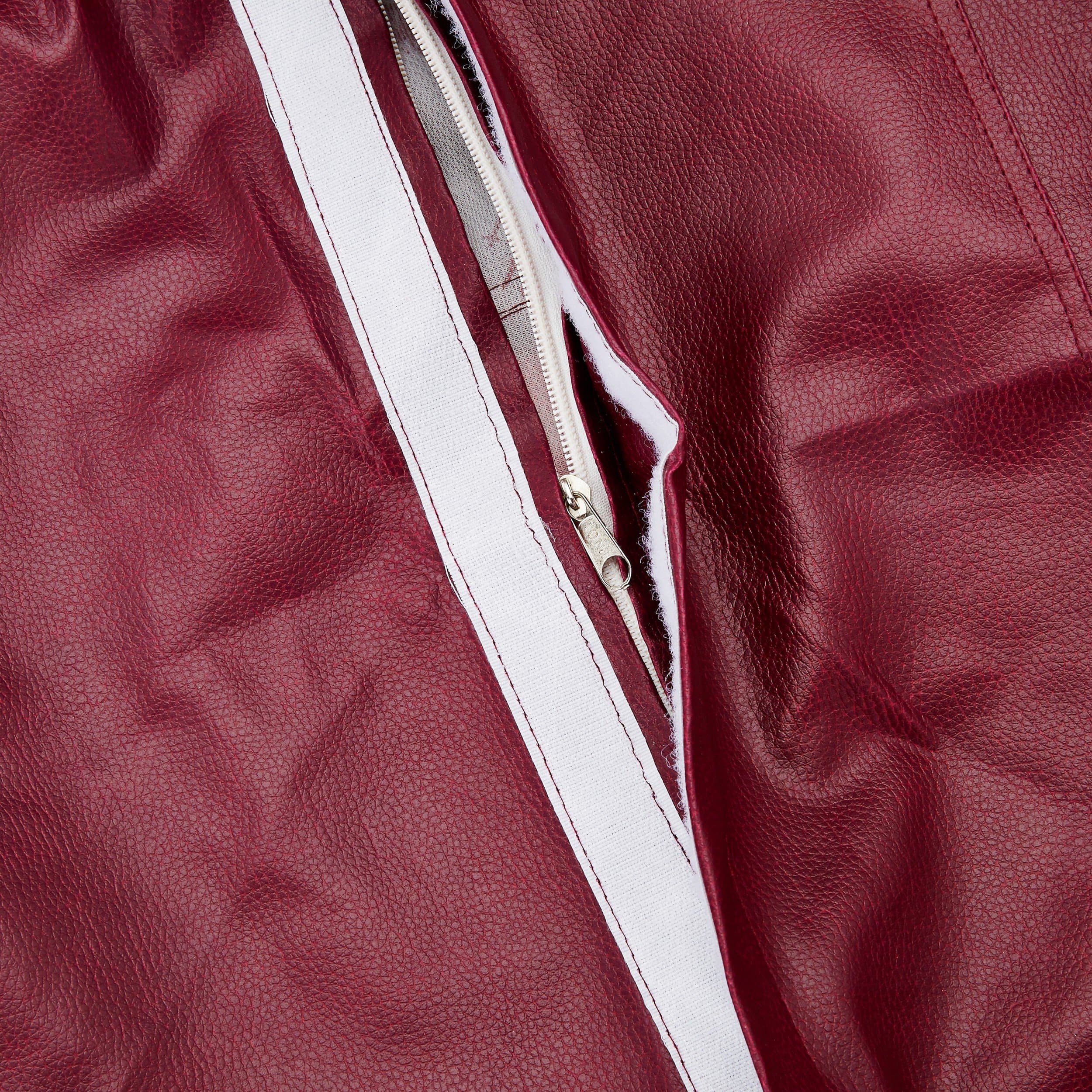 Amazon Brand - Solimo XXXL Bean Bag Cover (Maroon)