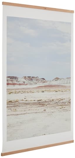 Amazon Brand – Rivet Arizona Desert Sand Horizon Photo with Wood Hanger, 30" x 40"