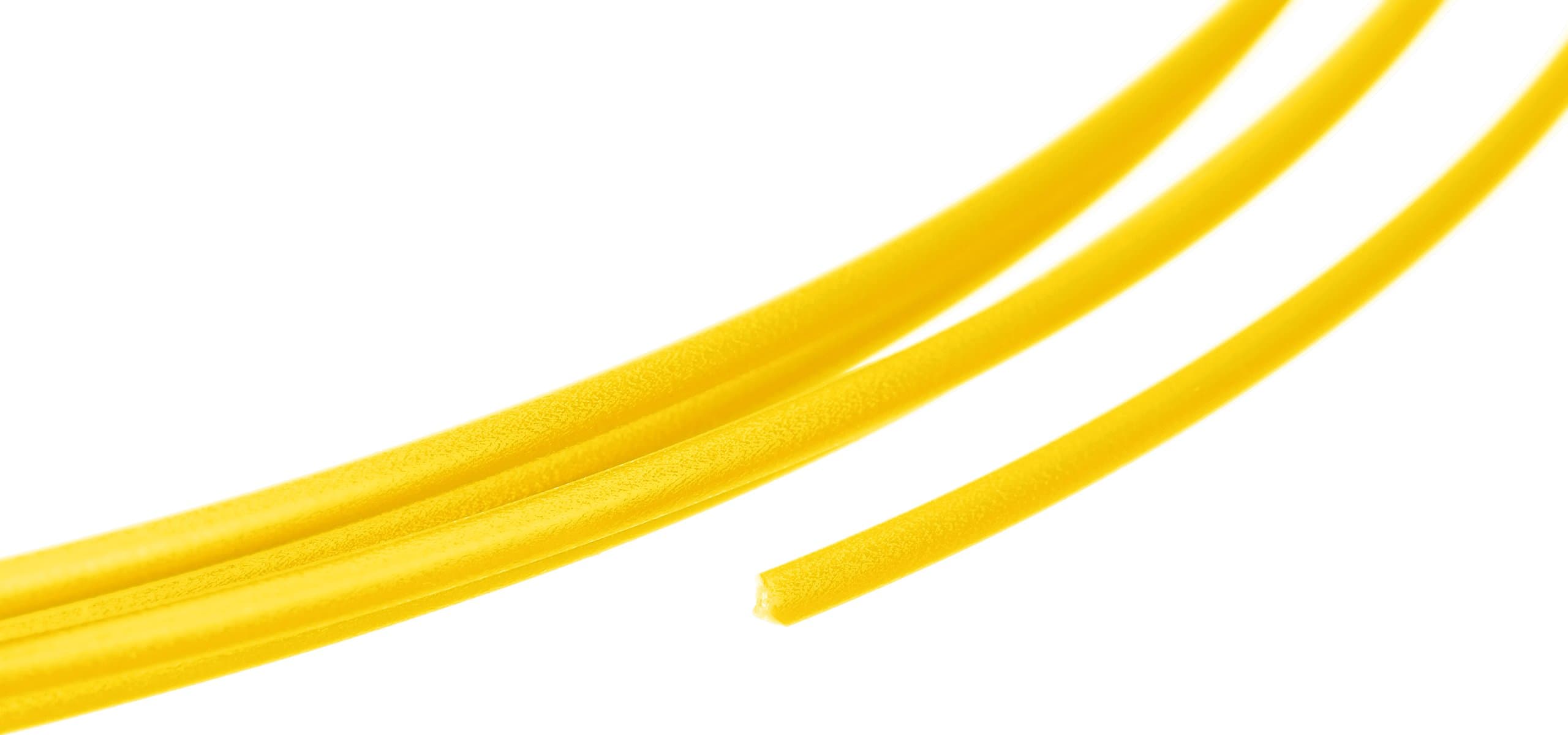 AmazonBasics PETG 3D Printer Filament, 1.75mm, Yellow, 1 kg Spool