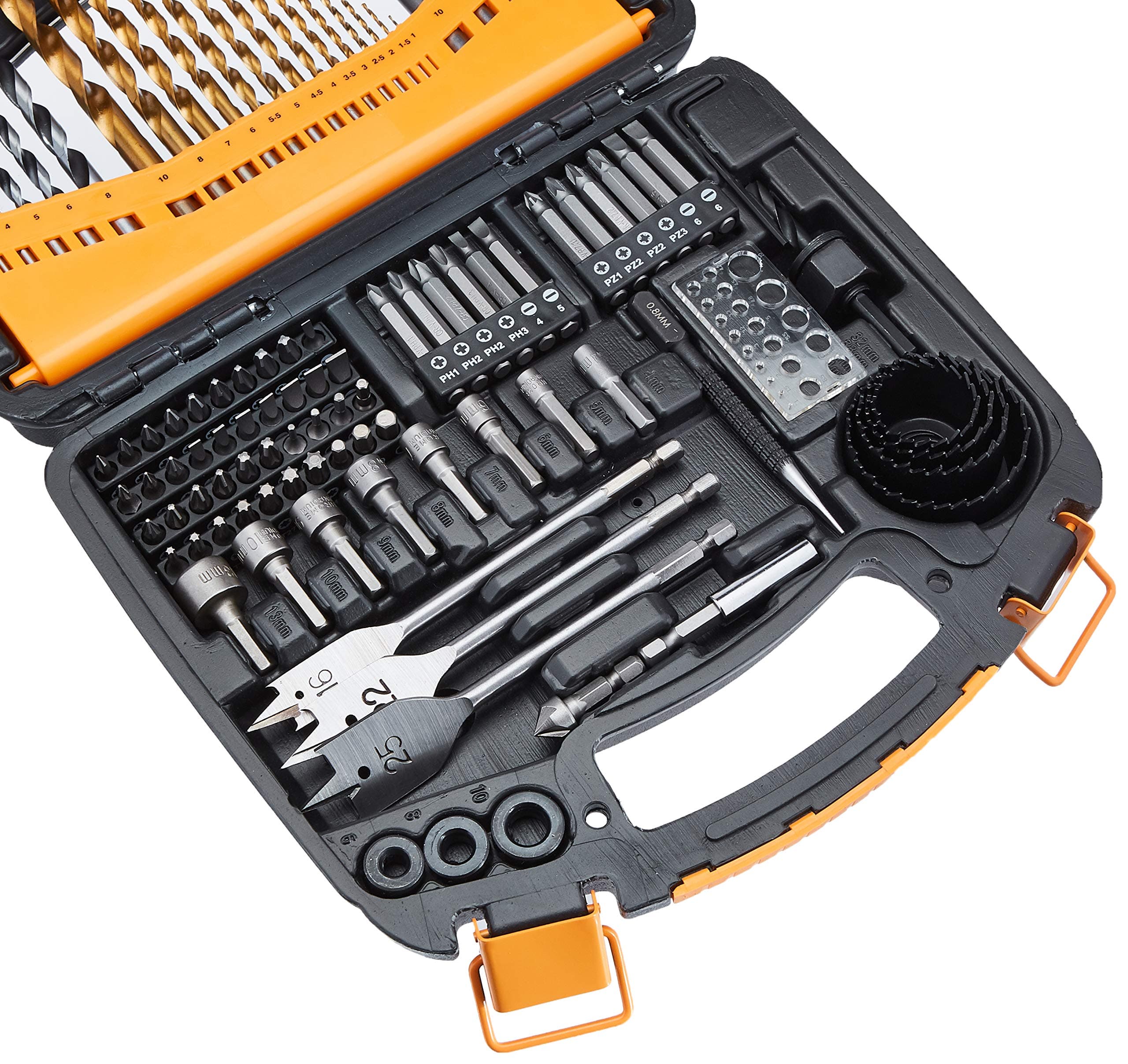 AmazonBasics Drill and Driver Multi-Bit Set - 100-Piece