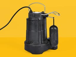 AmazonCommercial 1/3 HP Cast Iron Submersible Sump Pump with Mechanical Float Switch
