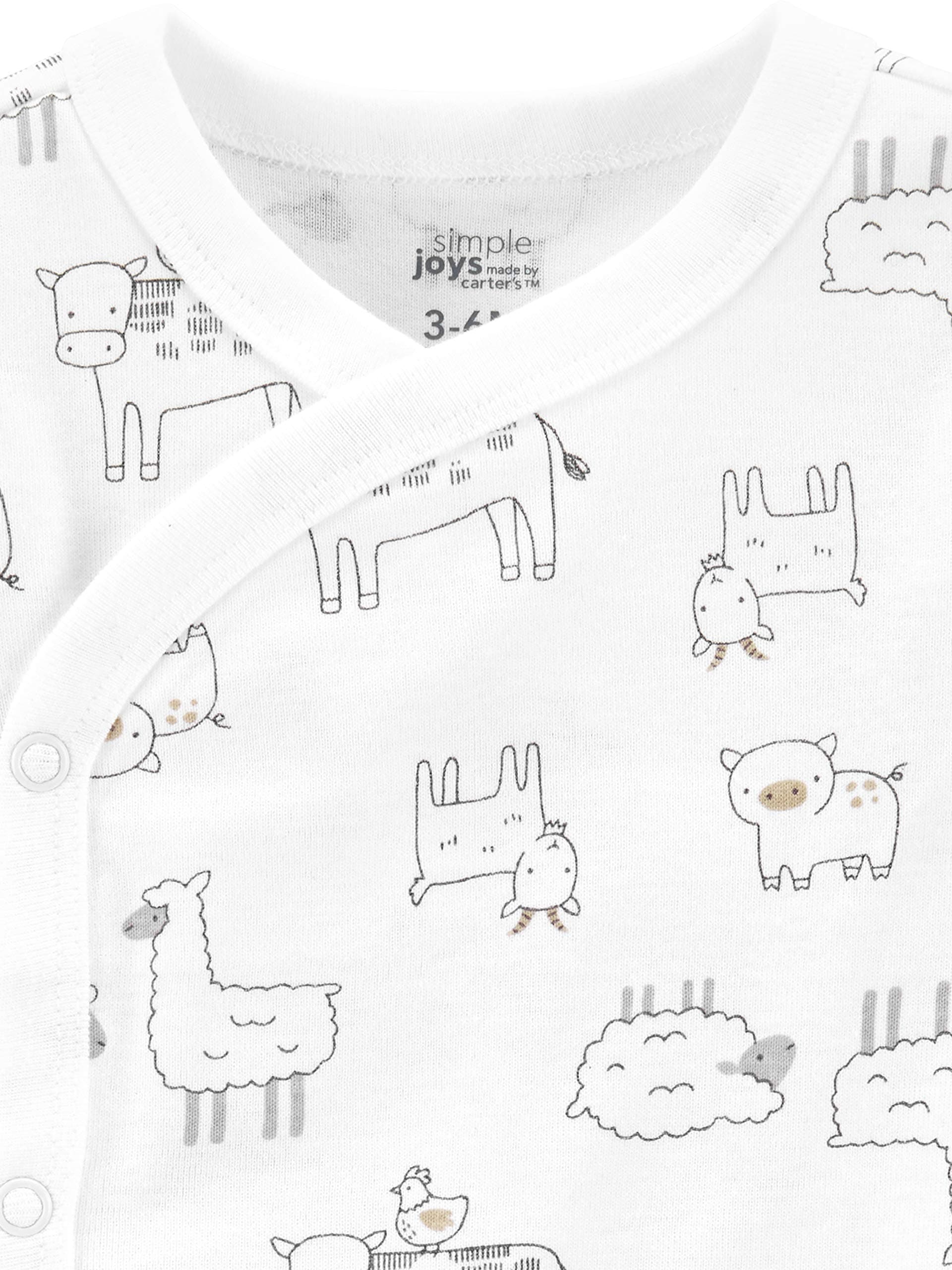 Simple Joys by Carter's Baby 5-Pack Side Snap Bodysuit