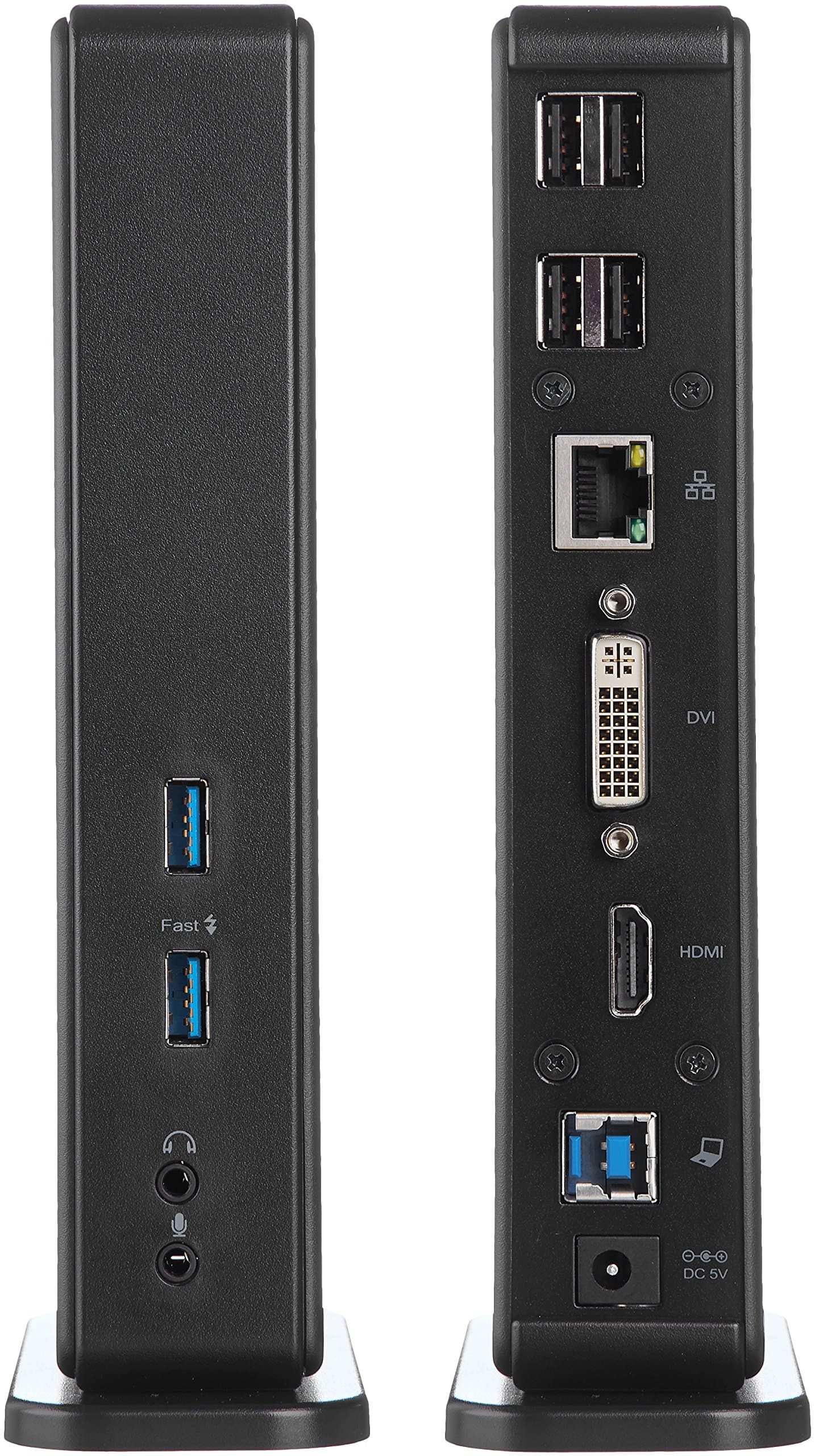 AmazonBasics USB 3.0 Universal Laptop Docking Station