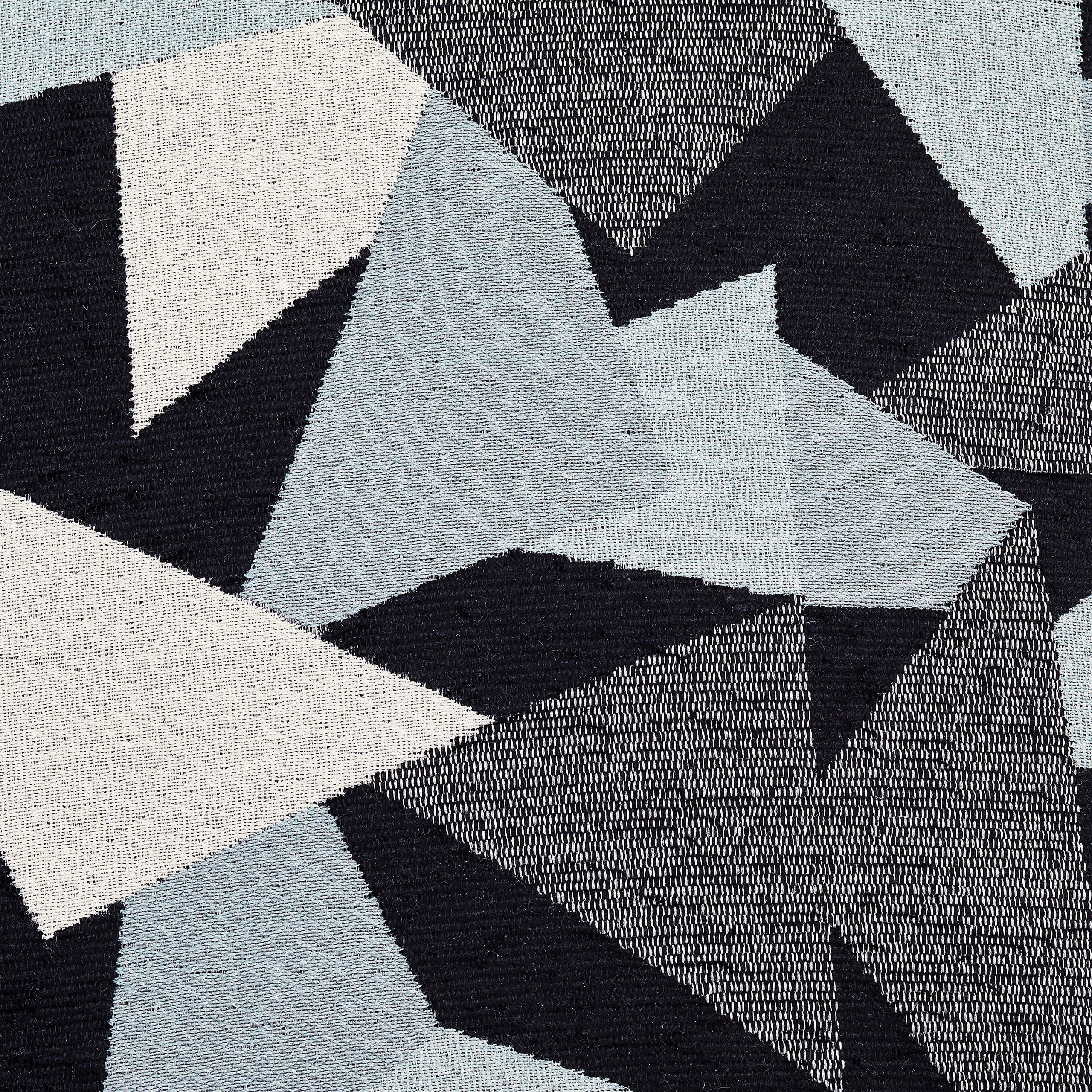 Amazon Brand – Rivet Modern Mosaic Throw Pillow - 20 x 20 Inch, Blue