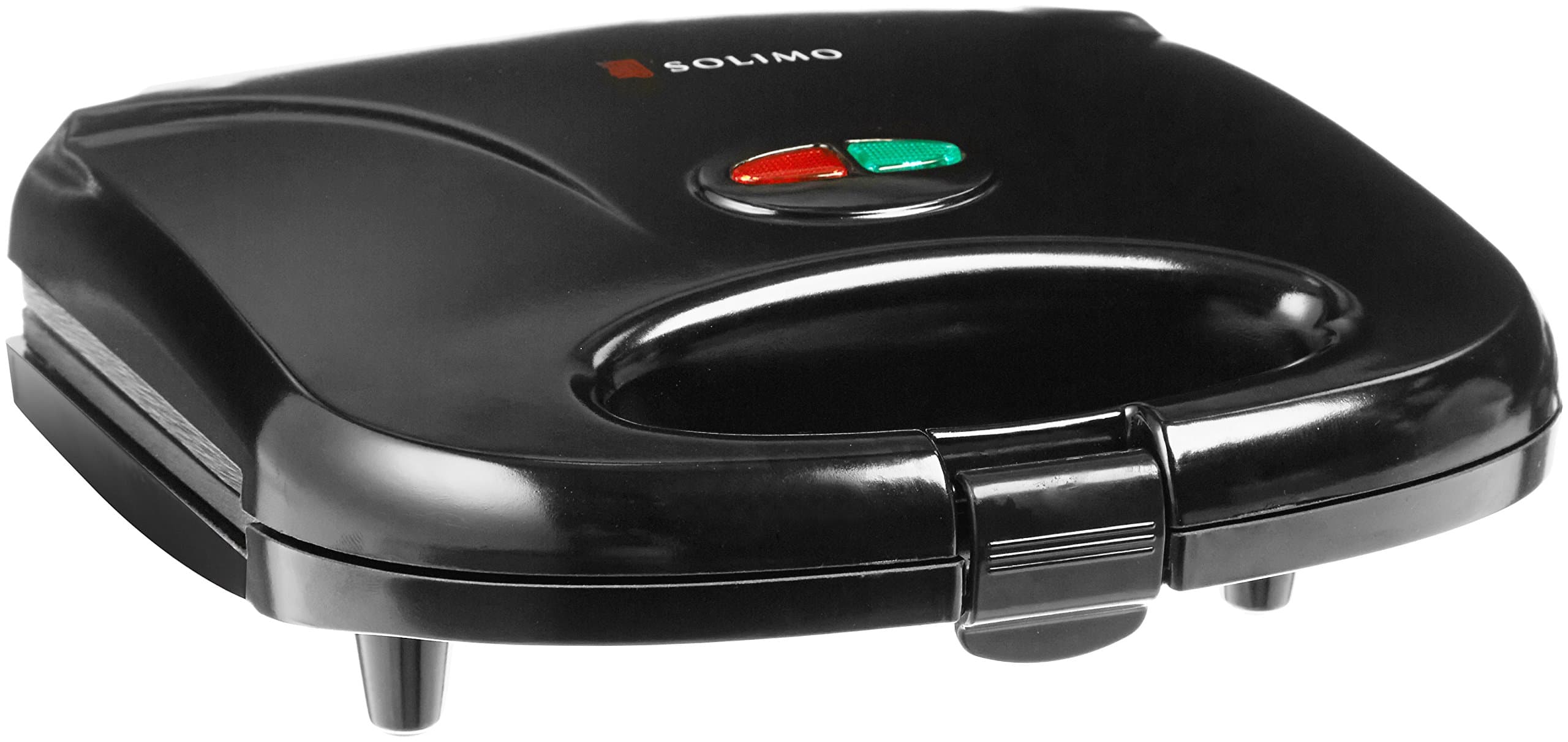 Amazon Brand - Solimo Non-Stick Sandwich Maker (750 watt, Black)