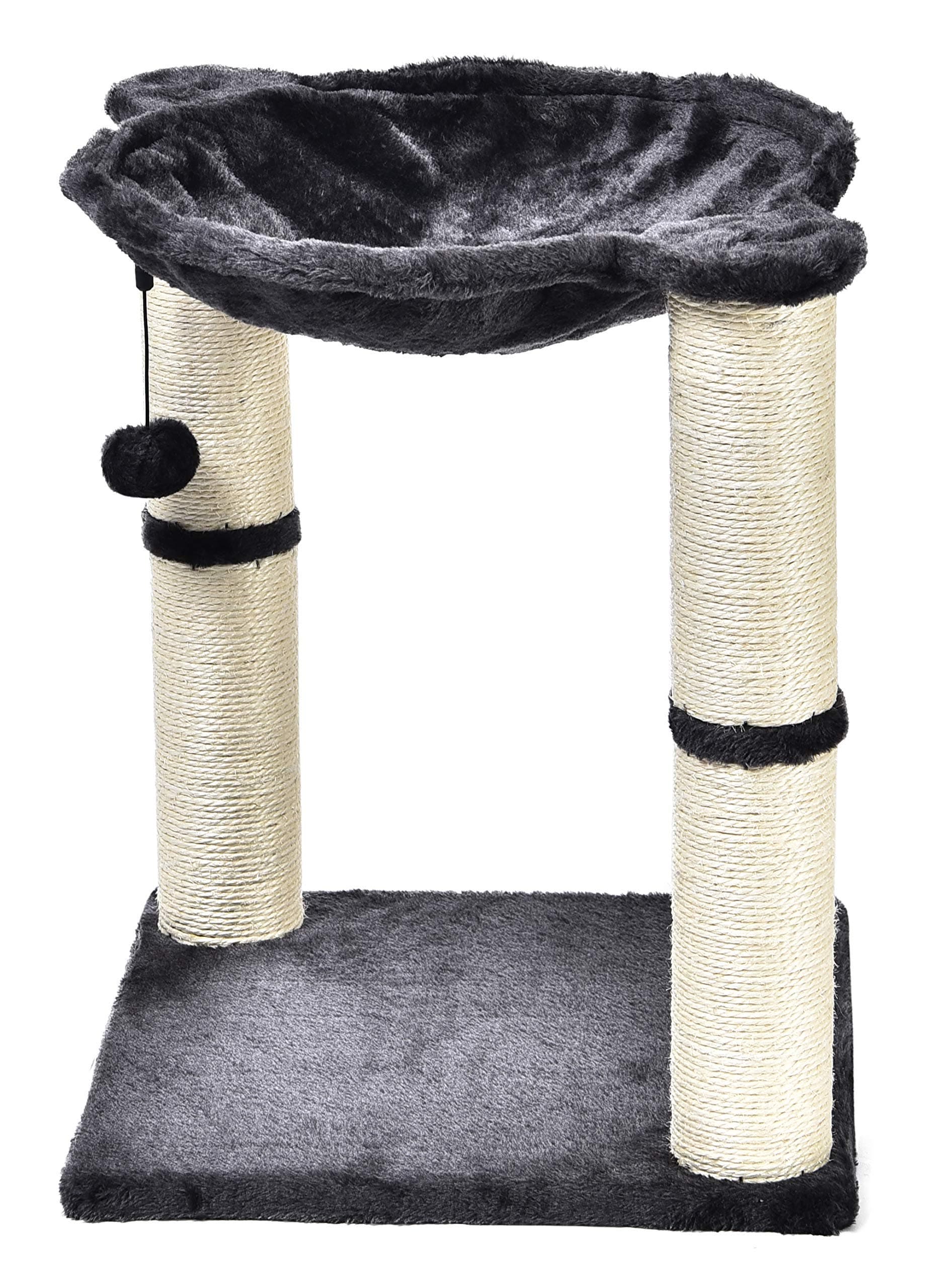 AmazonBasics Cat Hammock, Grey (Renewed)