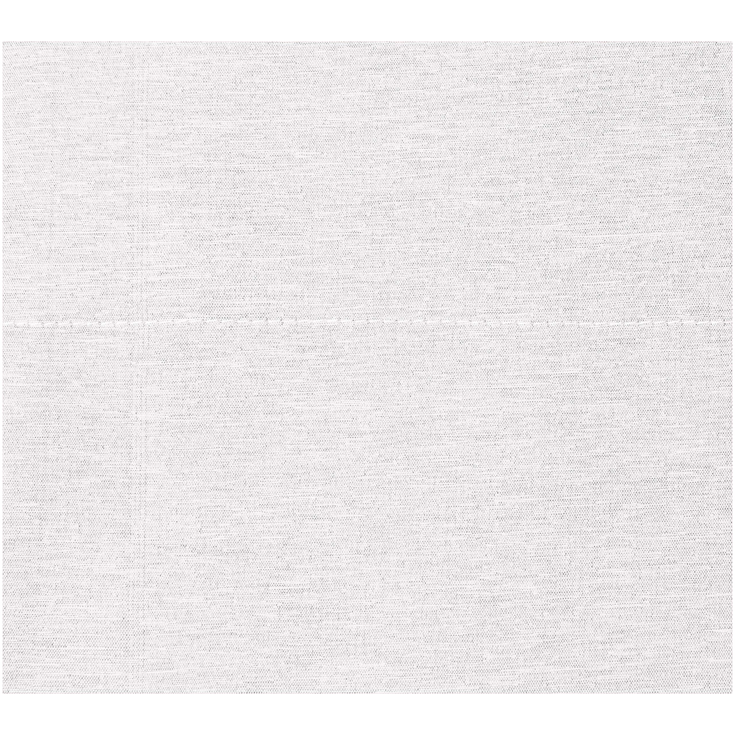 AmazonBasics Chambray Flat Sheet - 275 x 275 + 10 cm, Soft Grey