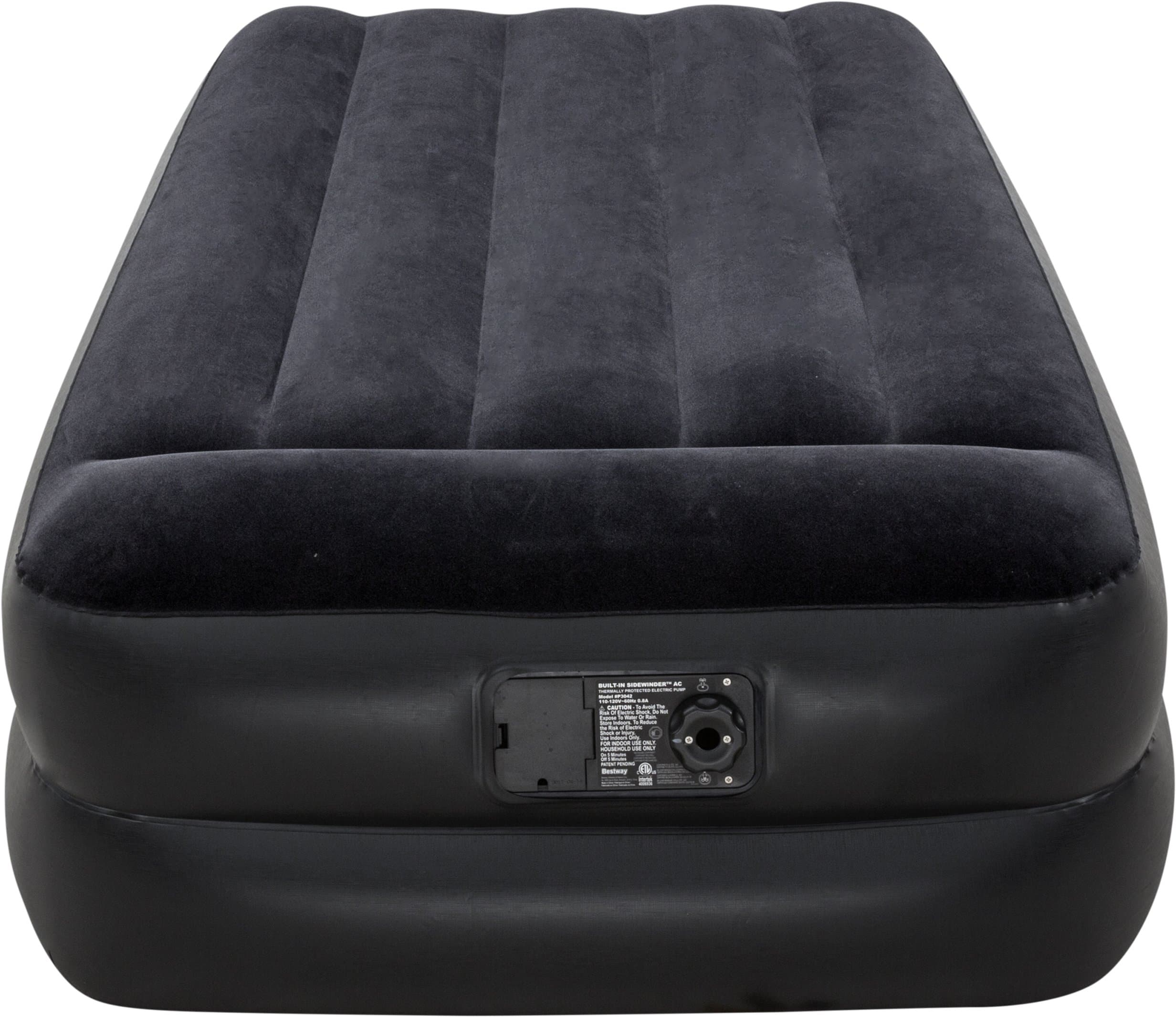 AmazonBasics Elevated Air Mattress with Built In Electric Pump, Twin