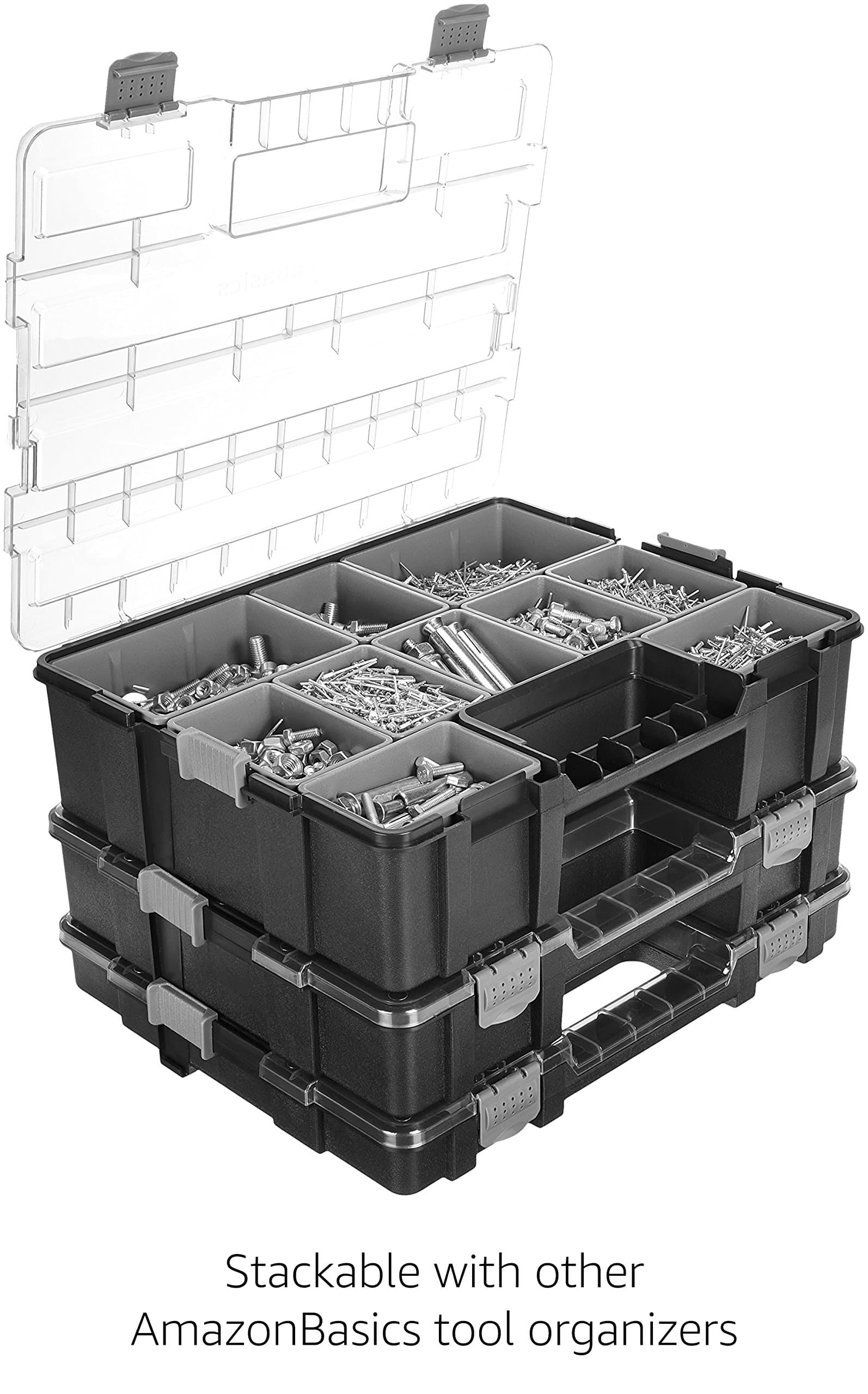 AmazonBasics Tool Organizer - 10 Compartments