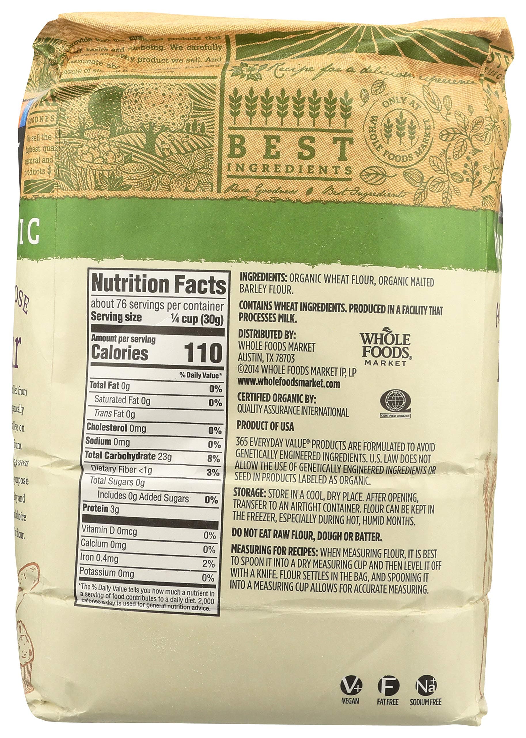 365 Everyday Value, Organic All-Purpose Flour