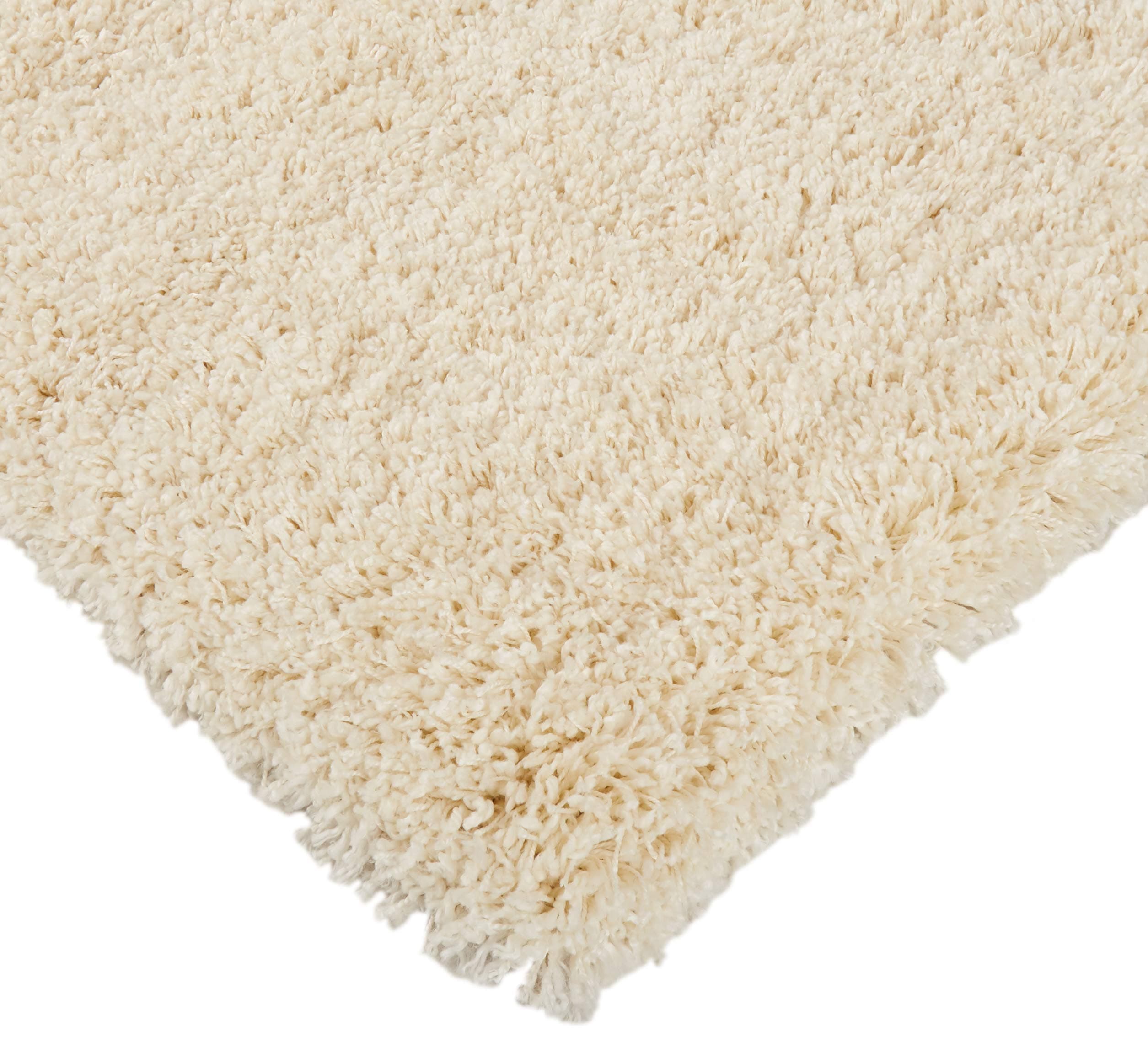 Amazon Basics Modern Plush High-Pile Shag Area Rug - 6x9 (5'11" x 8'10")