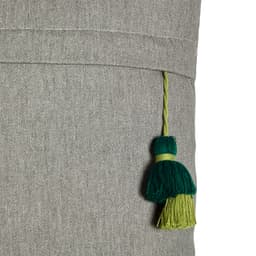 Amazon Brand – Stone & Beam Casual Tassel Throw Pillow - 17 x 17 Inch