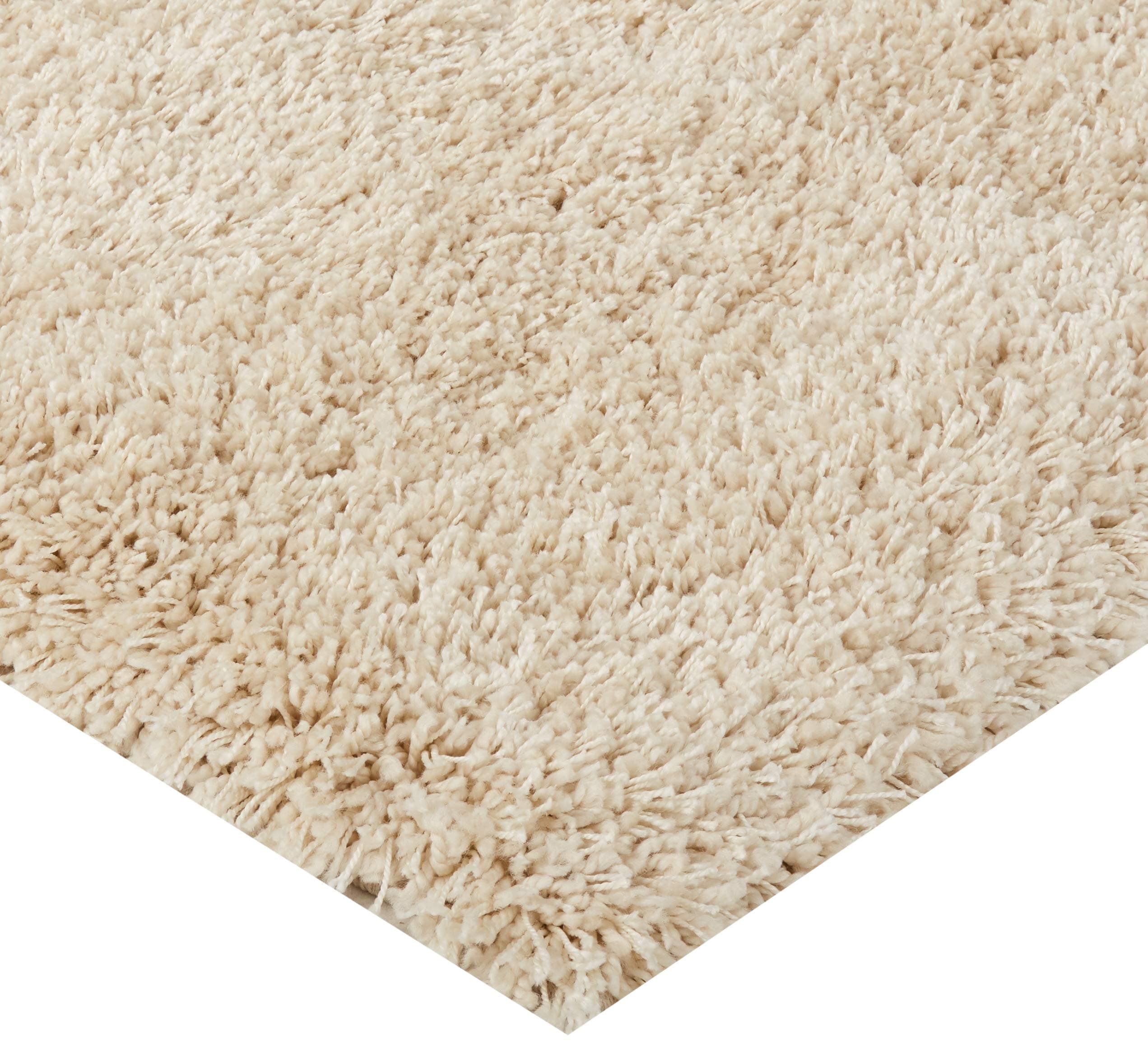 Amazon Basics Modern Plush High-Pile Shag Area Rug - 5x8 (4'11" x 7'8")