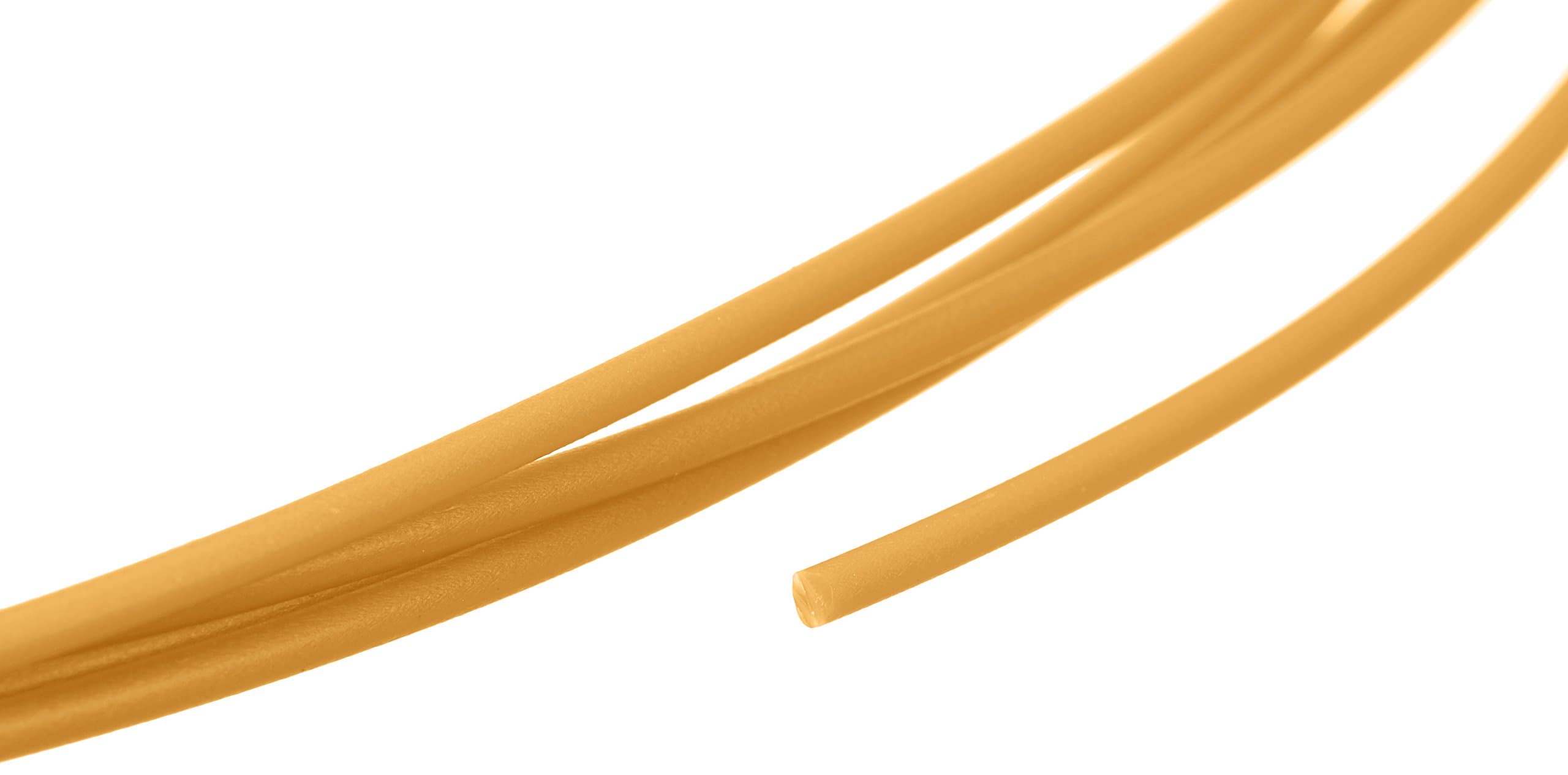 AmazonBasics PLA 3D Printer Filament, 1.75mm, Gold, 1 kg Spool