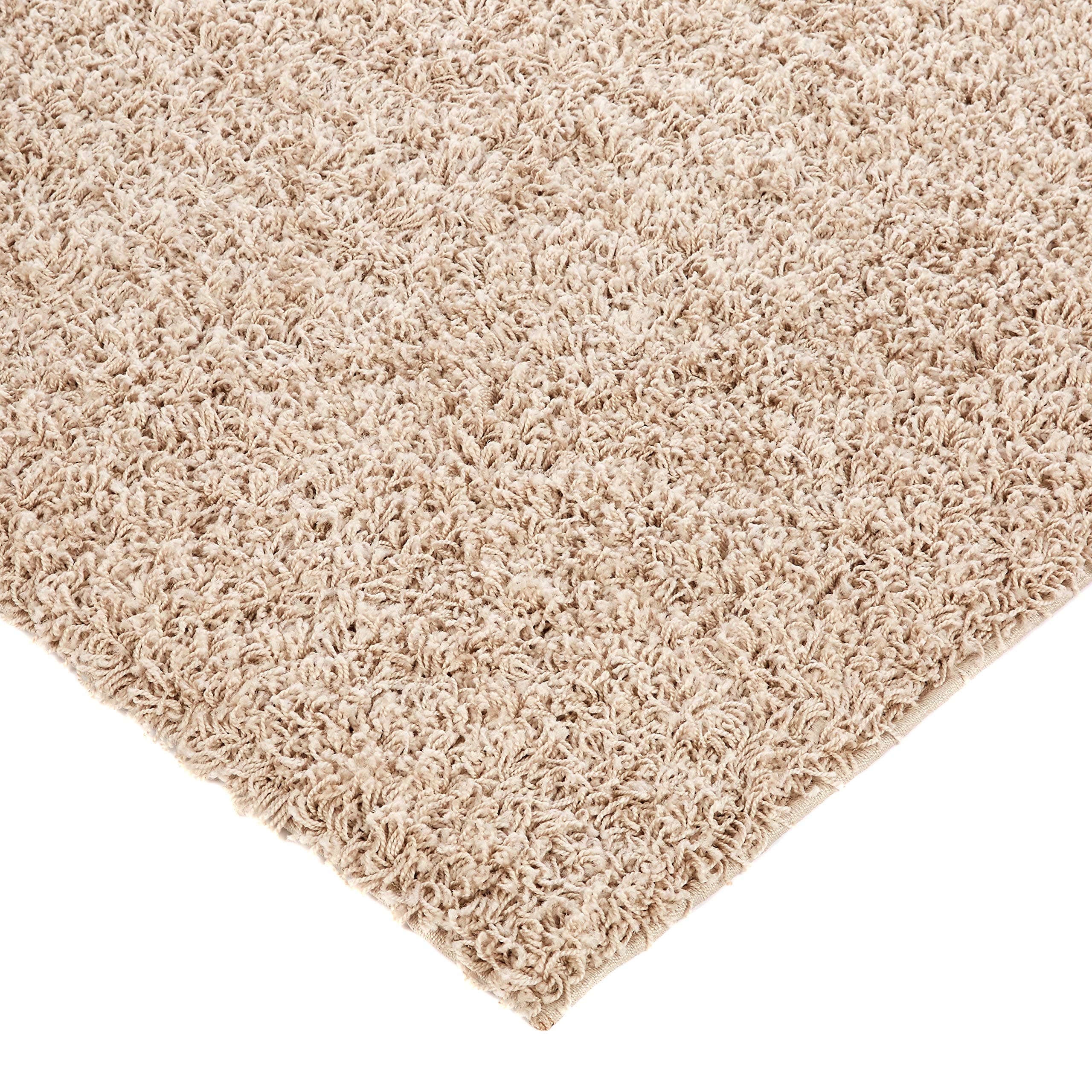 Amazon Basics - 4'X6' Solid Color Shag Rug