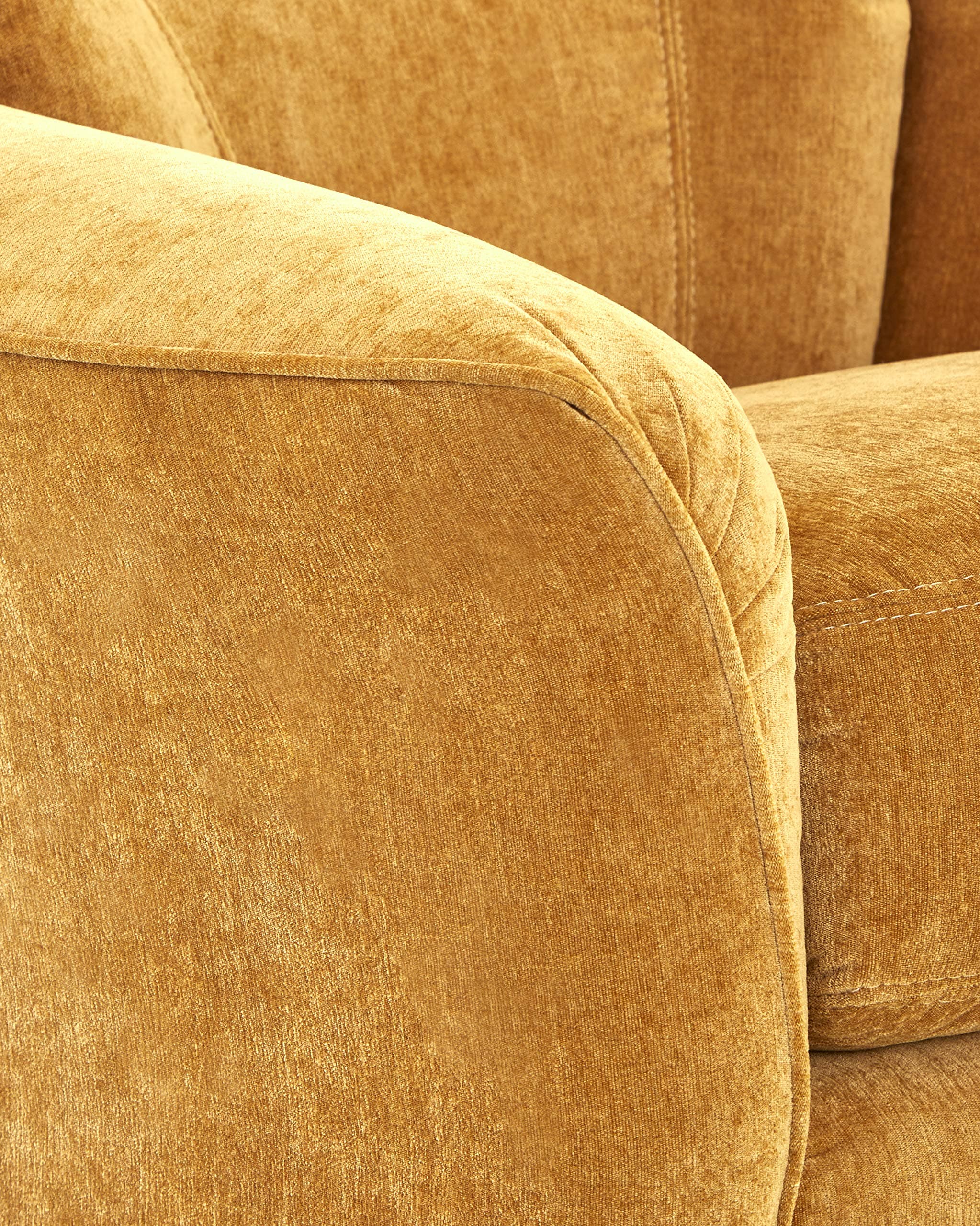 Amazon Brand – Stone & Beam Cherrie Upholstered Gliding Swivel Chair, 34"W