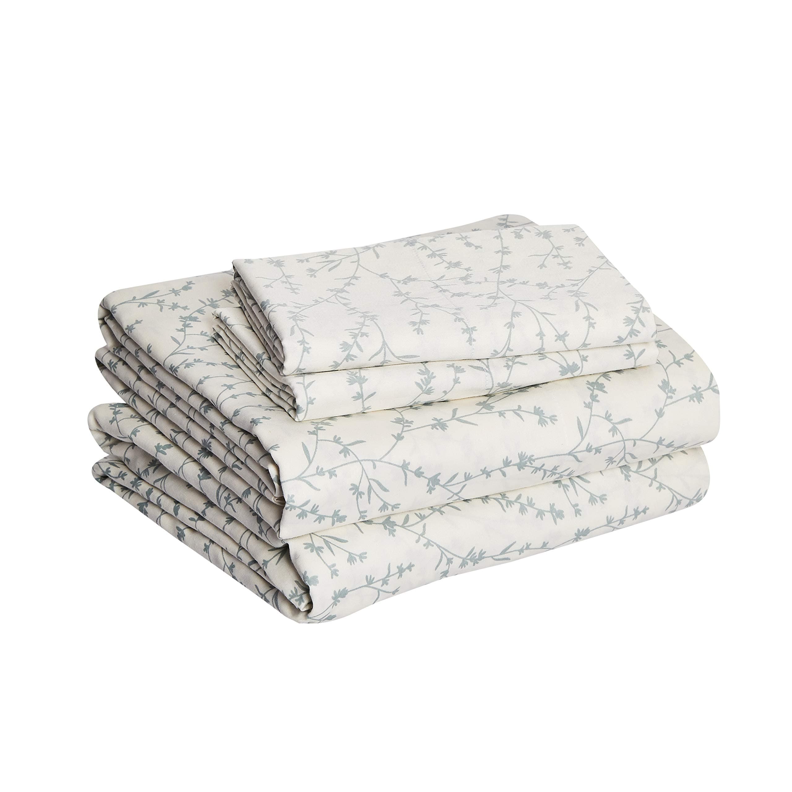 AmazonBasics Super-Soft Cotton Sheet Set - Queen