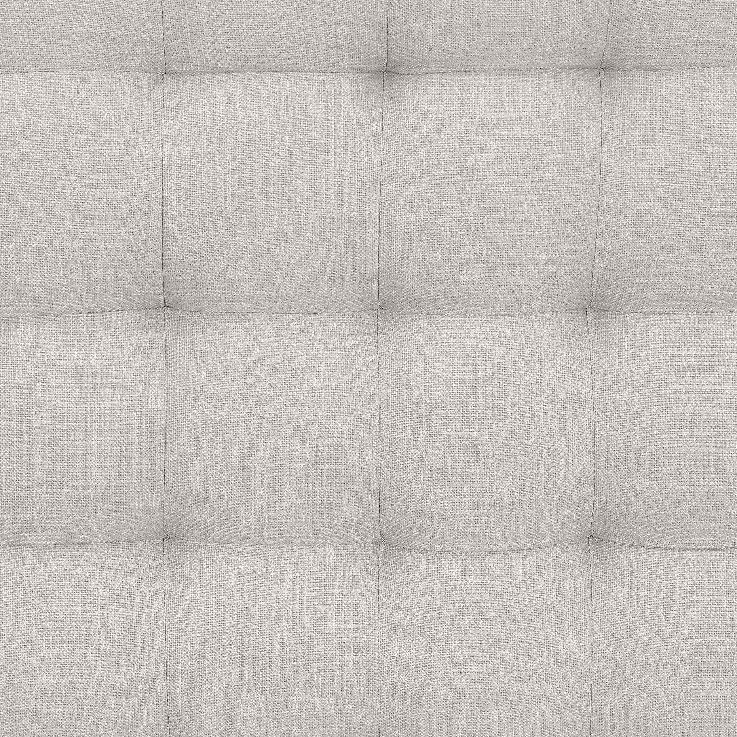 Amazon Brand – Ravenna Home Rai Tufted Arched Armless Loveseat Bench Settee, 52"W