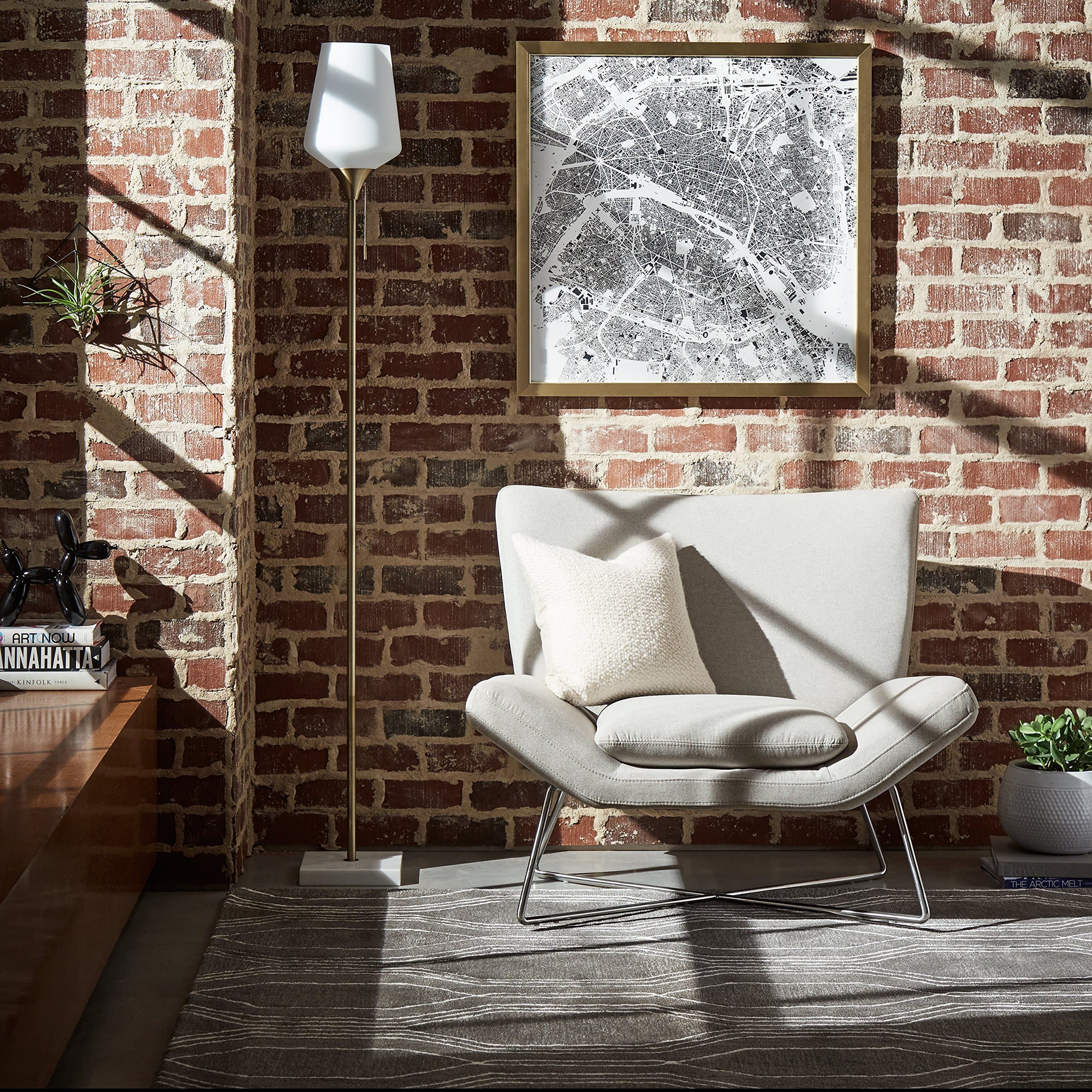 Amazon Brand – Rivet Farr Lotus Accent Chair