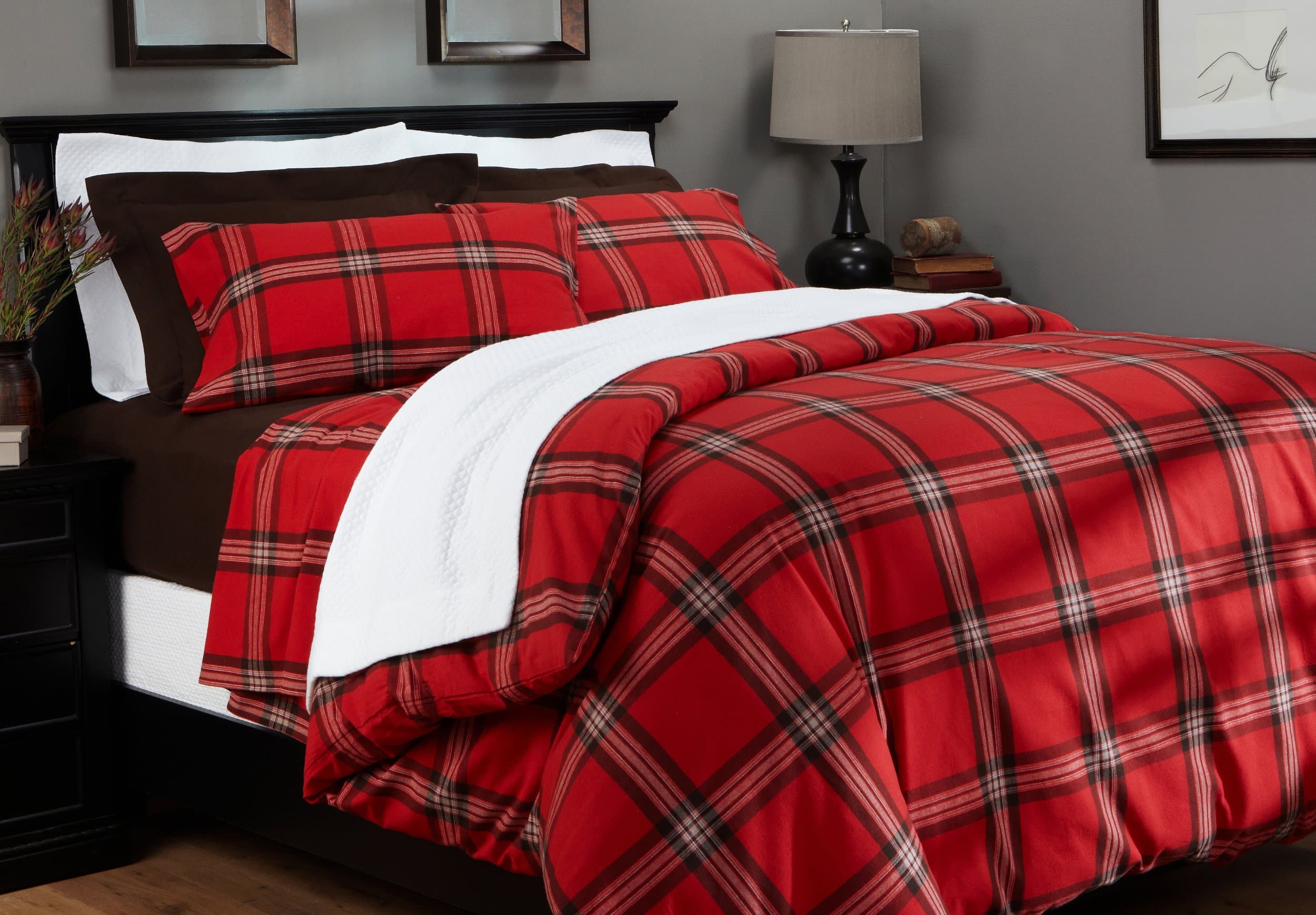 Pinzon Lightweight Cotton Flannel Sham - Standard