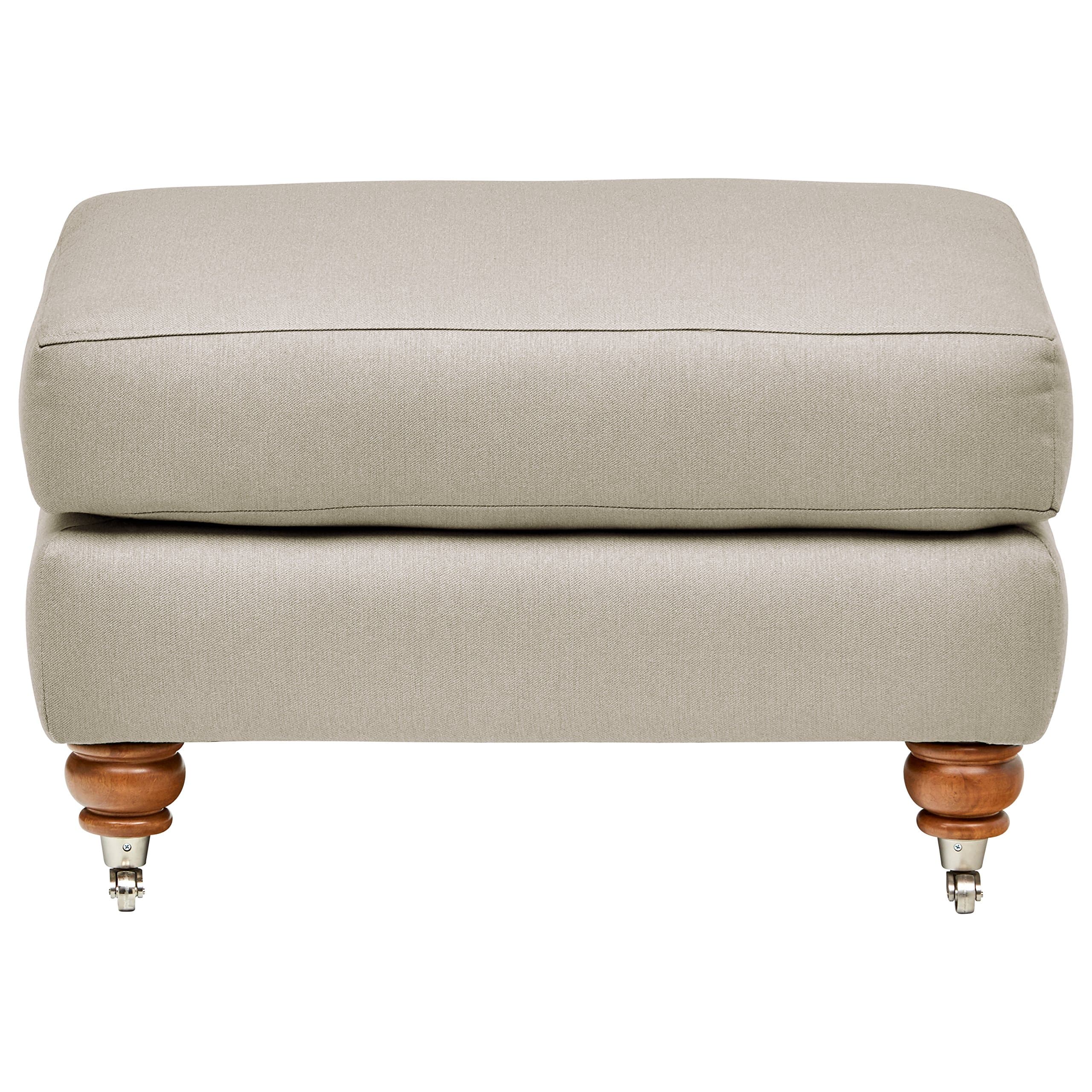 Amazon Brand – Stone & Beam Brandeberry Farmhouse Charles of London Ottoman, 31"W